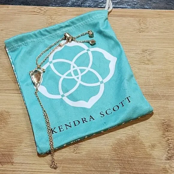 Kendra scott hand chain jeweled bracelet ring‎ - Picture 4 of 6